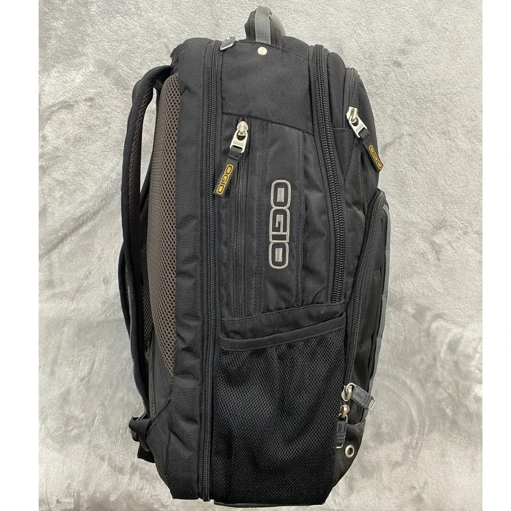 Ogio Airflow Axle Laptop Multi Pocket Bolt Pack Backpack Black Travel Motorcycle